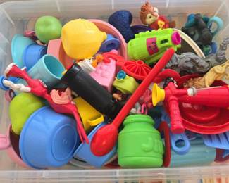 Mystery Lot Of Plastic Toys