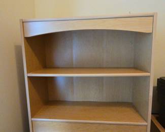 Light Color 2Shelf Bookcase