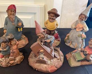 Tom Clark Gnomes Lot Of Six 