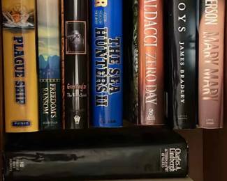Large Lot Of Hardback And Paperback Books 