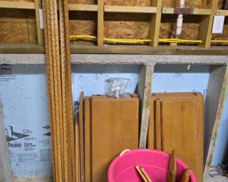 Wooden Shelving Mystery Lot