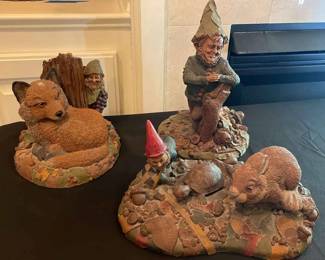 Tom Clark Gnomes, Set Of Three 