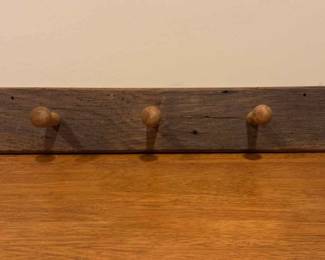 Wooden Hanger For Coats Etc 