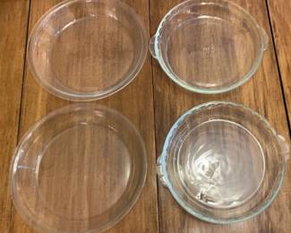 Pyrex Pie Baking Dishes
