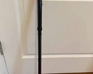 Adjustable Height Black Cane 