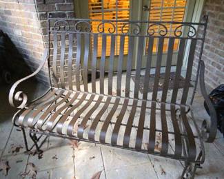 Great Metal Glider Rocking Bench