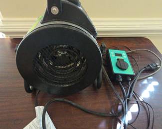 BioGreen Palma Greenhouse Heater With Thermal Sensor Works