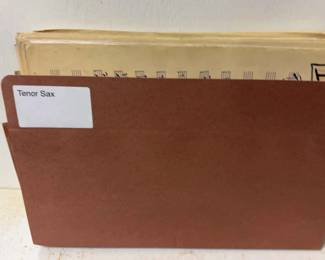 Tenor And Baritone Sax Sheet Music assorted