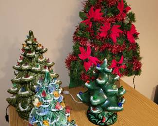 Ceramic Christmas trees