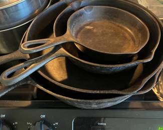 Cast iron skillets