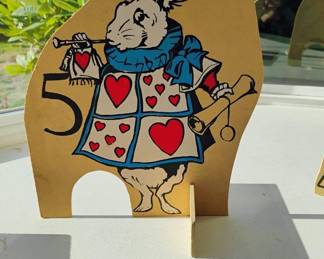 Coles Action Toys Alice in Wonderland Croquet Set