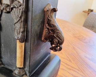 1915 Gilbert Black Mantel Clock