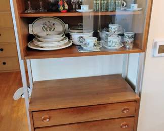 Stanley Mid Century Teak Modular Shelving Unit