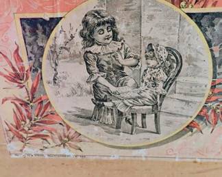 19th Century Kaufmann & Strauss Dome Top Steamer Trunk