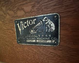 Victor Victrola Talking Machine Phonograph Record Player