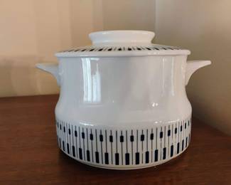 Lyngby Danish Porcelain Covered Casserole Dish