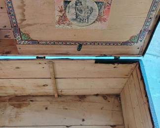 19th Century Kaufmann & Strauss Dome Top Steamer Trunk