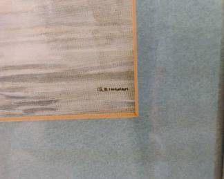 Signed Print of St. Cathedral 