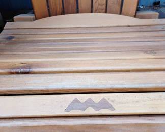 Teak Adirondack Chair 