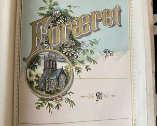 1890 Swedish Family Bible
