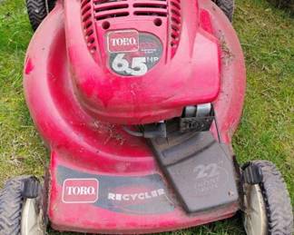 Toro GTS 6.5hp 22" "Recycler"  Self Propelled Mower with Front Drive