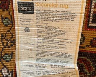 Sears Kismet Country Decorator Rug - 6' x 8'8"
