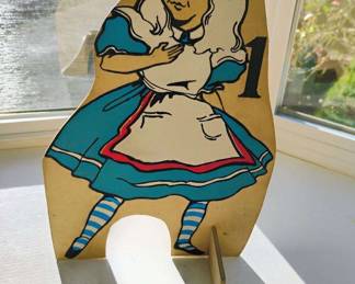 Coles Action Toys Alice in Wonderland Croquet Set