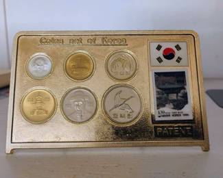 Coins Set of Korea Souvenir