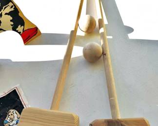 Coles Action Toys Alice in Wonderland Croquet Set