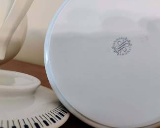 Lyngby Danish Porcelain Covered Casserole Dish