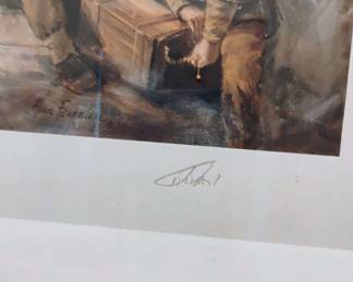 Framed Print "The Bridge at Arnhem" by Alan Fearnley