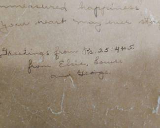 Framed Chromolithograph of Crater Lake in Oregon