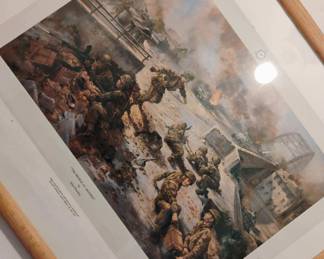 Framed Print "The Bridge at Arnhem" by Alan Fearnley