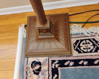 Tiffany Style Torchiere Floor Lamp