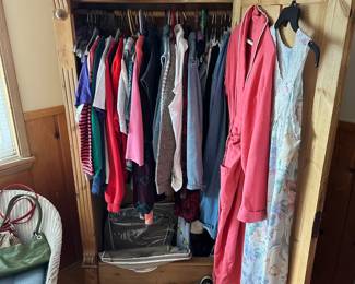 Mission Style Pine Armoire