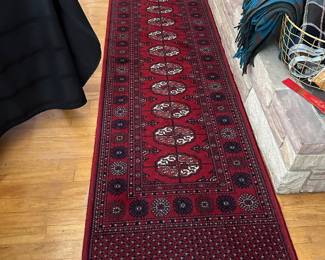 Couristan 100% Worsted Wool Pile Oriental Weave Design Runner Rug  - 9 x 2 - 1/4