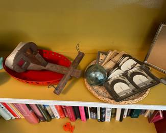 Circa 1900's Perfecscope Stereoscope and Slides