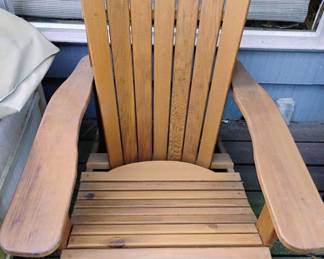 Teak Adirondack Chair 