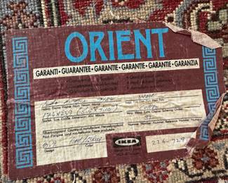 IKEA Orient Wool Indo Bidjar Rug - 5'9" x 7'10"