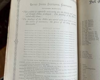 1890 Swedish Family Bible
