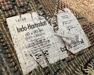 IKEA Indo-Hamadon Rug 23 - 1/2" x 35 - 1/4"