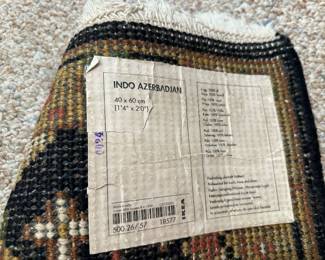 Indo Azerbadjan Rug - 1'4" x 2'