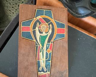 MCM inlaid cross 