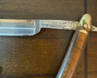 Antique German straight edge razors