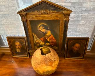 Flemish School: Virgin And Child