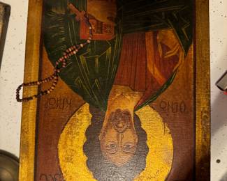 The icon of Christ Pantocrator from Gavshinka, a village near Yaroslavl
