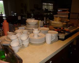 LARGE white set  Johnson Brothers 