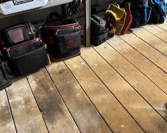 Dozens of quality tool bags