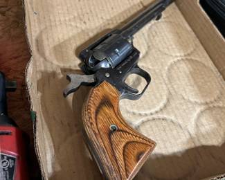 Heritage .22 revolver   Holster and other hunting too
