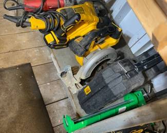 Assorted saws, sanders, drills and more
